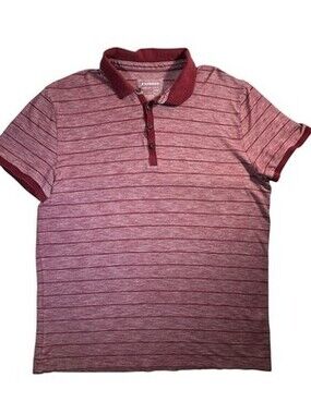 NWT Express Red Stripe POLO SHIRT XL Extra Large